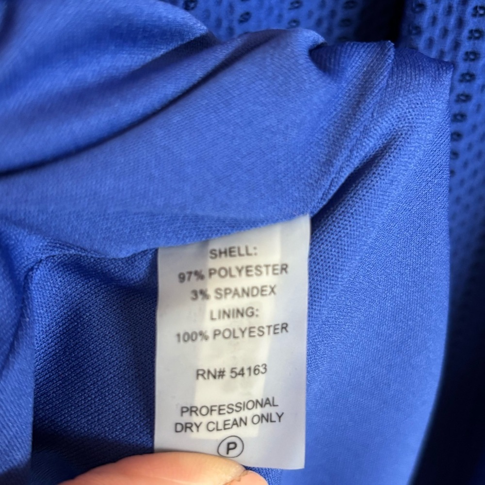 Calvin Klein Dress Royal Blue Size 4 Knee-length - Picture 6 of 7